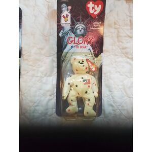 TY Beanie Baby -RARE! 1998 Ty Beanie Baby Glory Bear with tags New in Pkg.